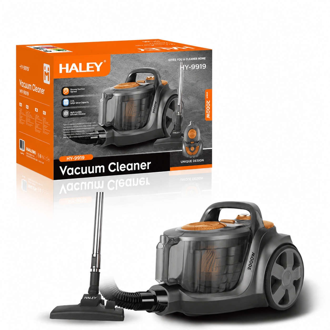 Tozsoran Haley HY-9919 3000 W quru konteynerli 4 l