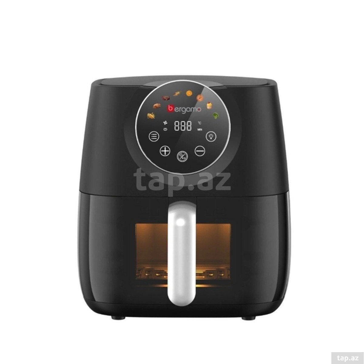 Aerofritür Bergamo BG-AF6428B6D Black 6L 1700W
