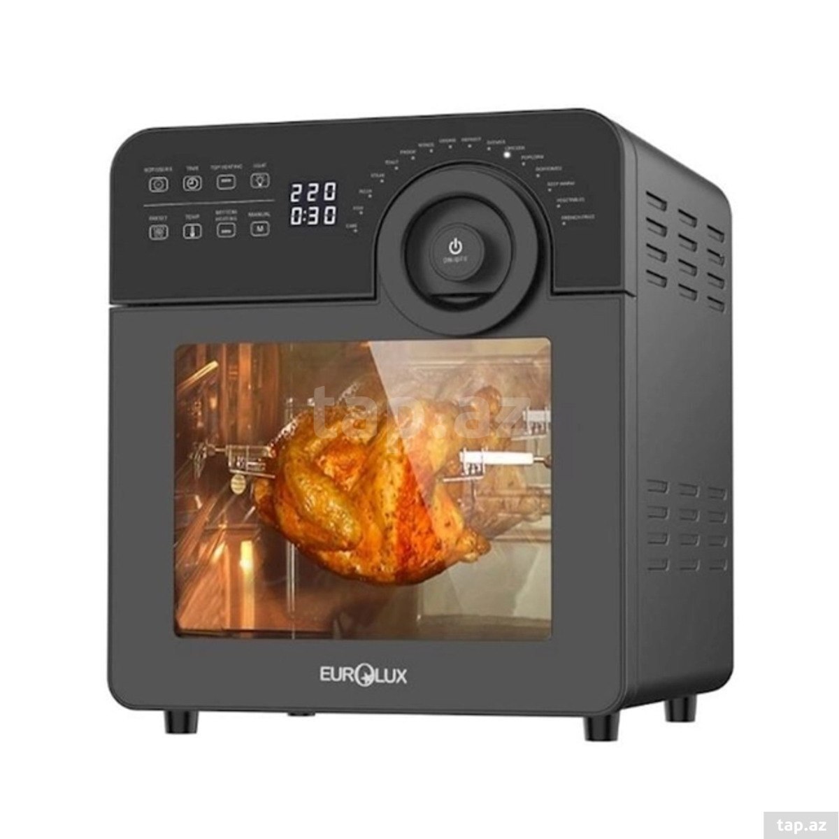 Aerofritür soba Eurolux EU-AFO4856A16D Black 16L 1700W