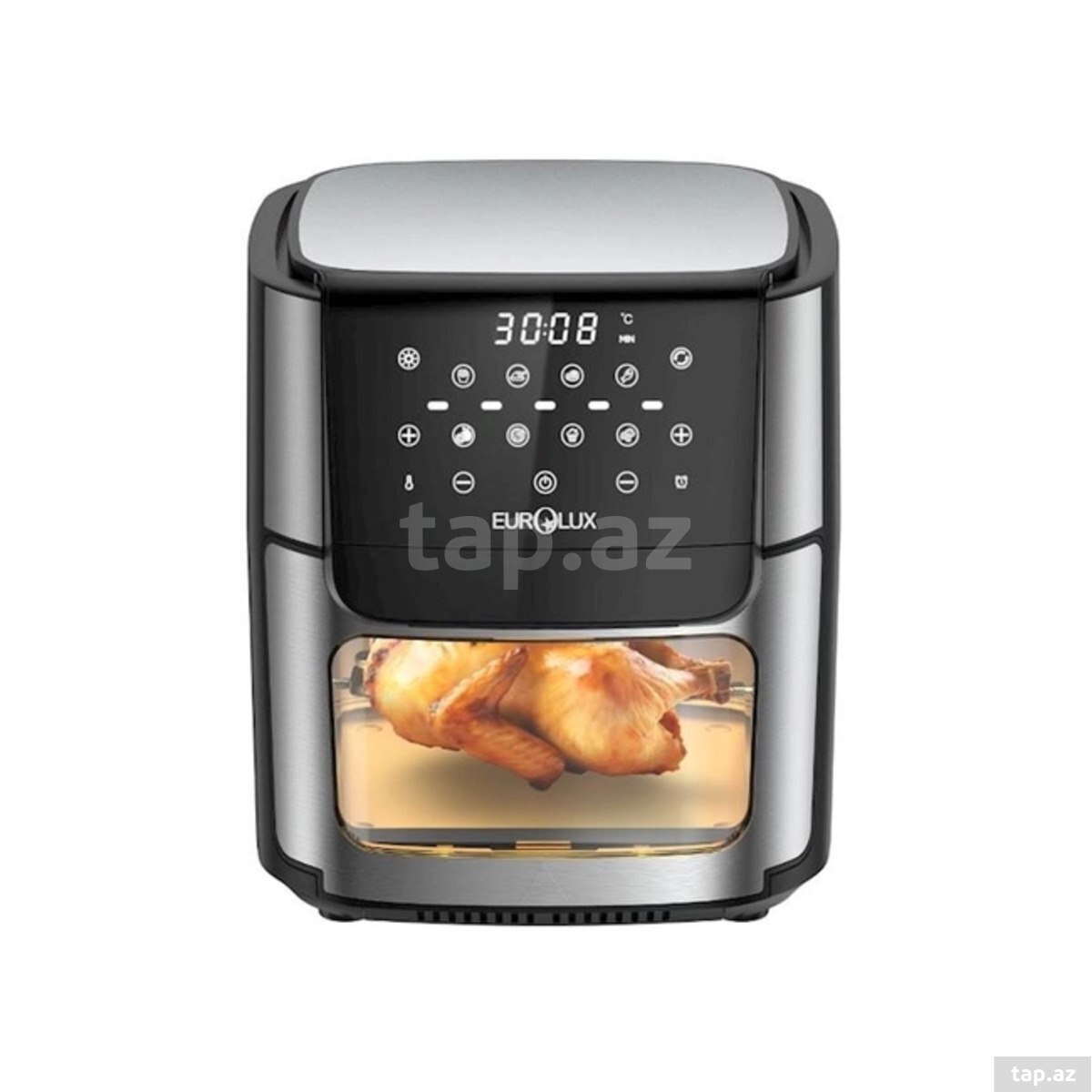 Aerofritür Eurolux EU-AFO4854C12D Silver 12L 1800W