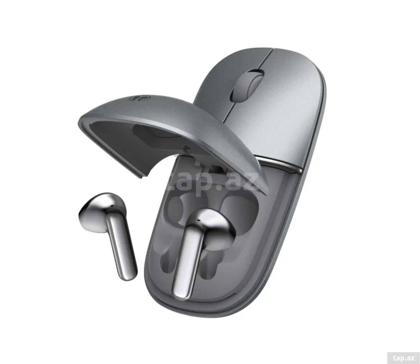 HONOR CHOICE MouseBuds Pro UMA-ME00 Black & Gray Simsiz mouse + qulaqlıq 2-in-1 — 1